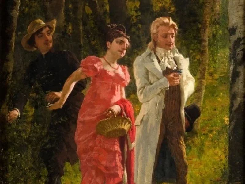 1848-Tomasz Losik - Una passeggiata nel bosco